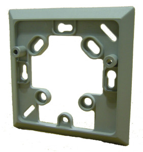 room thermostat mounting pattress